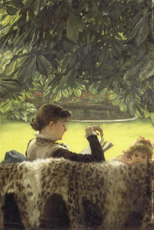 James Tissot Stillness oil painting image